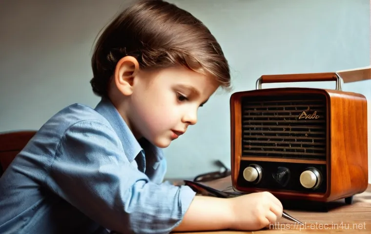 전자기술사와 자격 취득 동기 부여 사례 - Childhood Spark**
    "A curious Polish child, around 8-10 years old, with bright eyes and a look of...