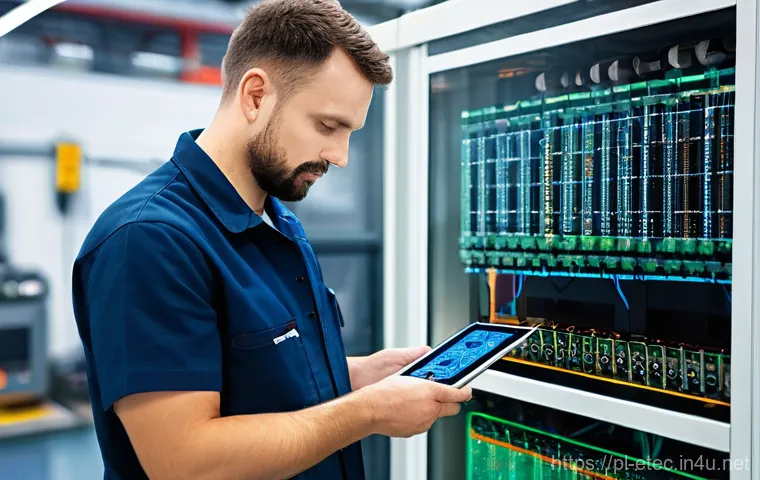 전자기술사와 자격 취득 동기 부여 사례 - Hands-on Learning in a Technical School**
    "A group of three diverse Polish students, young adult...