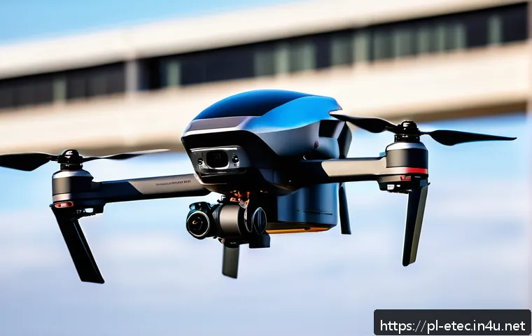 전자기술사와 드론 기술의 융합 - A high-tech drone motor assembly close-up showcasing a sleek brushless DC electric motor (BLDC) with...